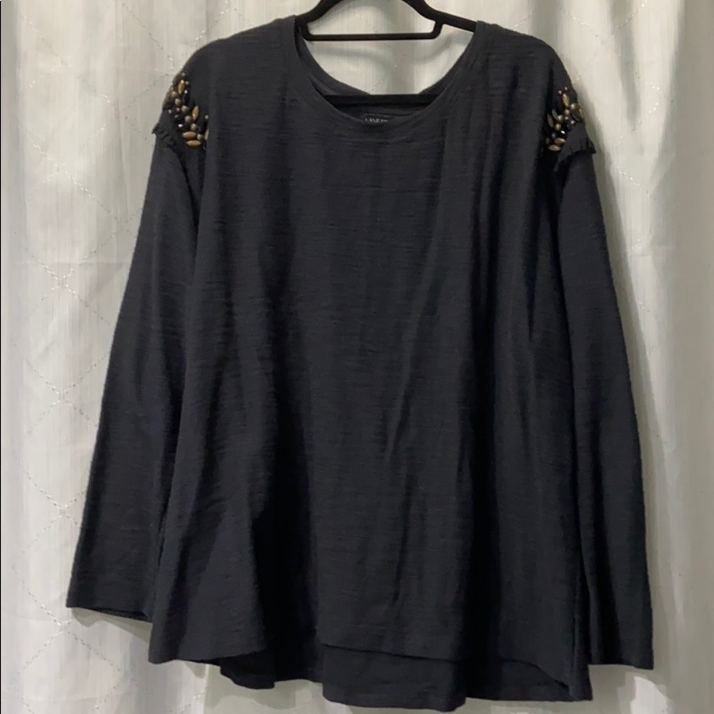 Lane Bryant Shoulder Detail Top